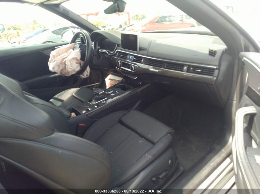 2019 AUDI S5 CABRIOLET PRESTIGE WAU24GF5XKN011020