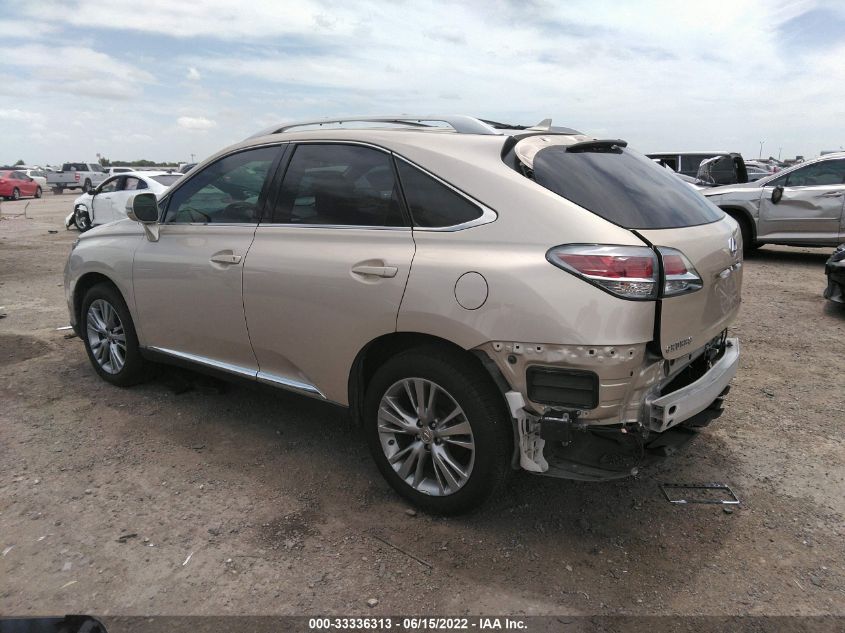 2013 LEXUS RX 350 350 2T2ZK1BA4DC103801