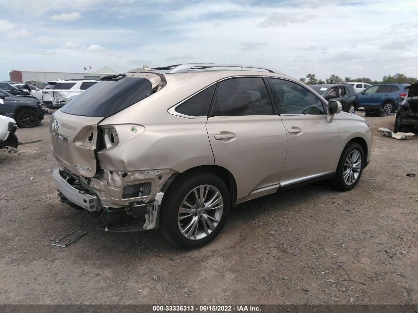 2013 LEXUS RX 350 350 2T2ZK1BA4DC103801