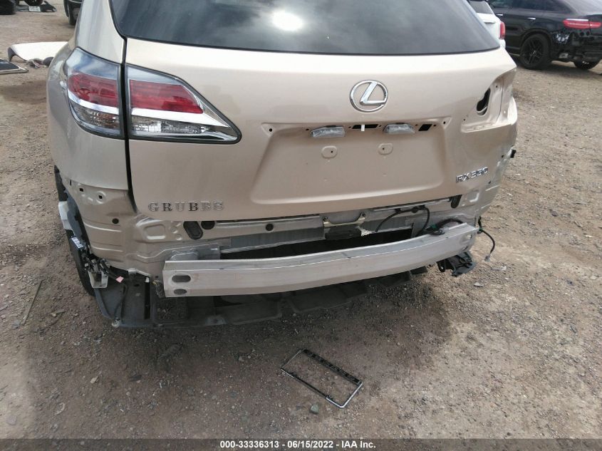2013 LEXUS RX 350 350 2T2ZK1BA4DC103801