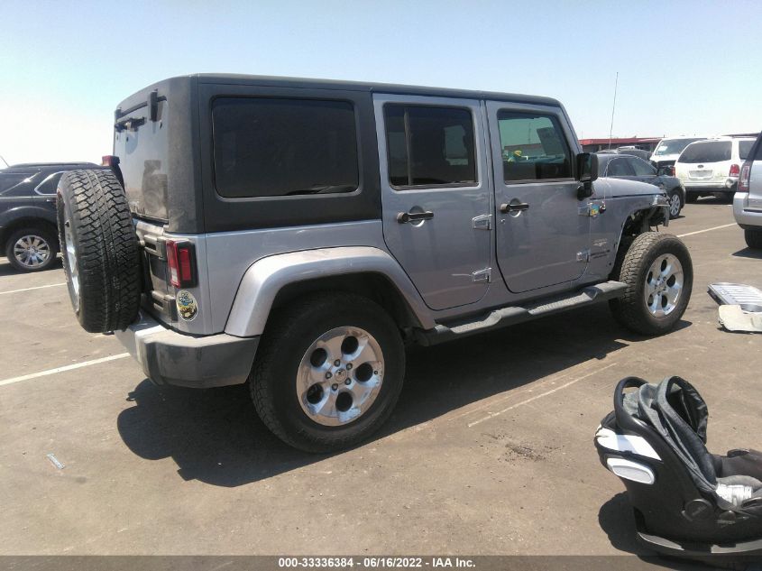 2014 JEEP WRANGLER UNLIMITED SAHARA 1C4HJWEG9EL204309