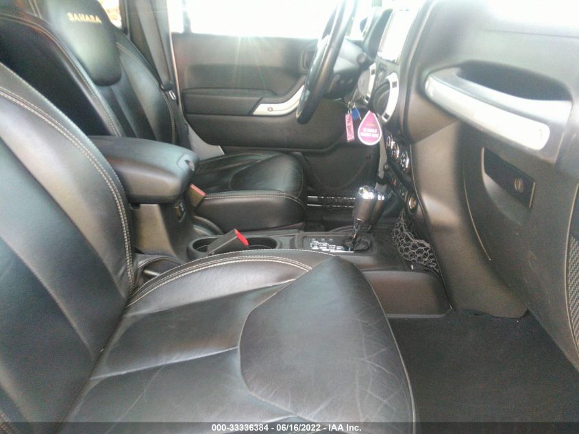 2014 JEEP WRANGLER UNLIMITED SAHARA 1C4HJWEG9EL204309