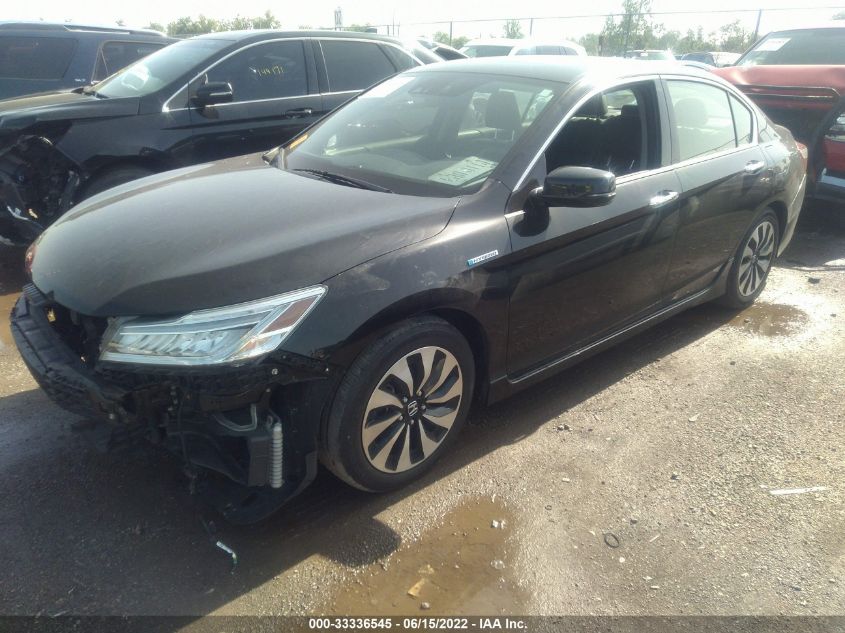 2017 HONDA ACCORD HYBRID TOURING JHMCR6F70HC024785