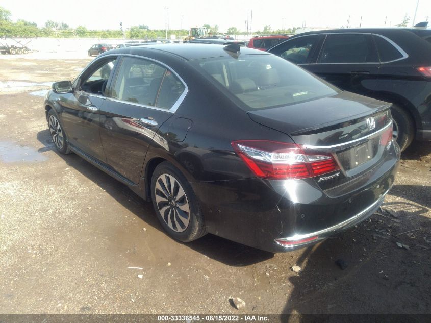 2017 HONDA ACCORD HYBRID TOURING JHMCR6F70HC024785