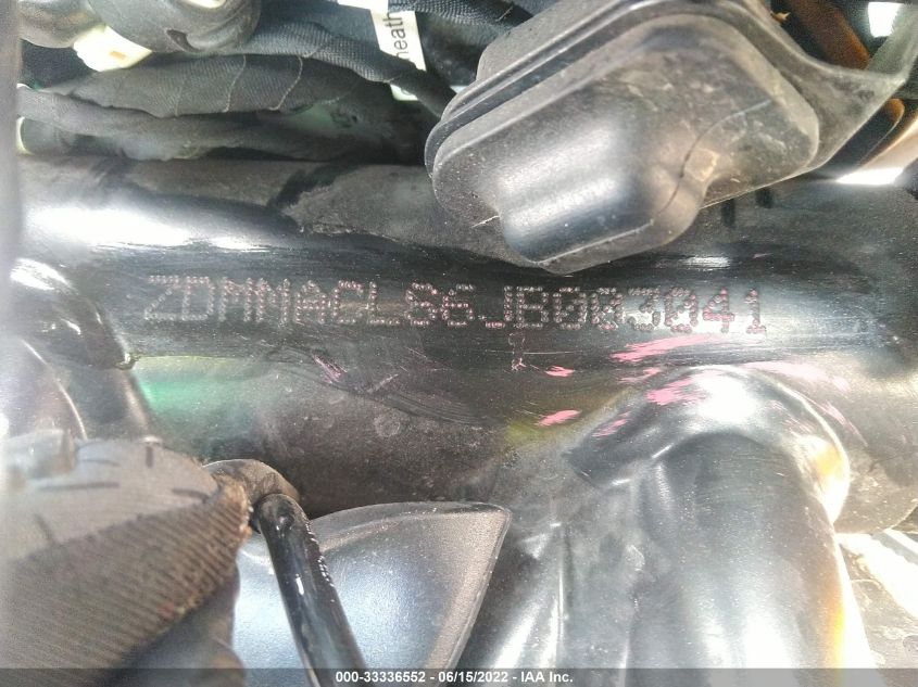 2018 DUCATI MONSTER 821 ZDMMACLS6JB003041