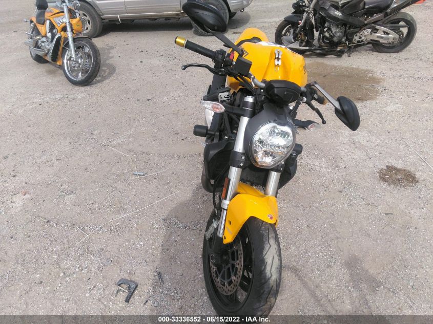 2018 DUCATI MONSTER 821 ZDMMACLS6JB003041