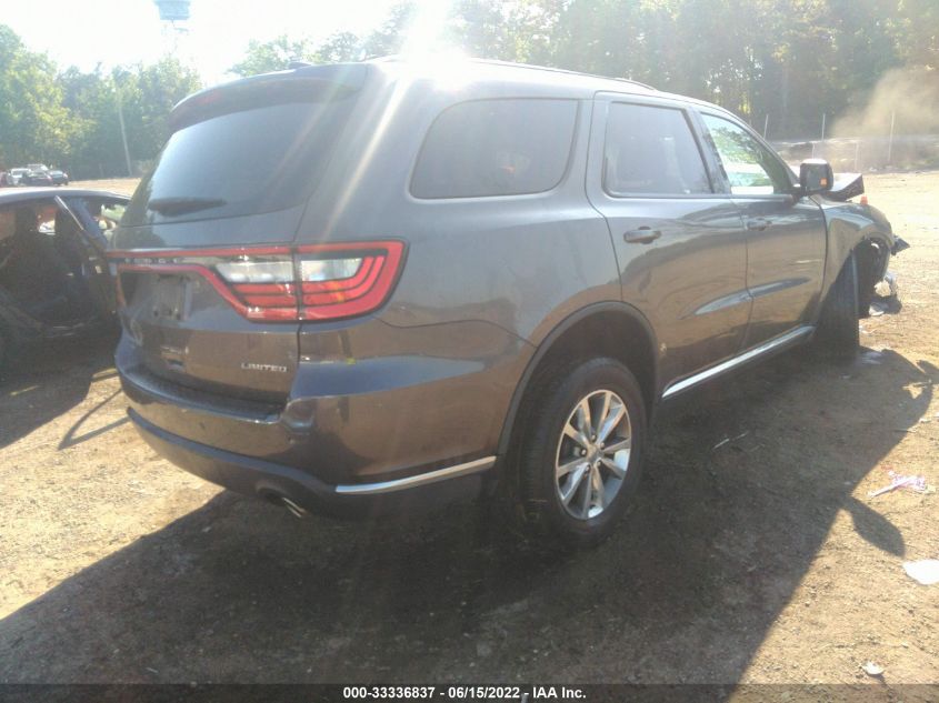 2015 DODGE DURANGO LIMITED 1C4RDJDG4FC715539
