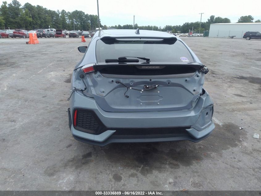 2019 HONDA CIVIC HATCHBACK EX-L NAVI SHHFK7H87KU221380
