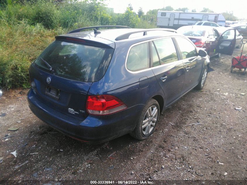 2014 VOLKSWAGEN JETTA SPORTWAGEN TDI 3VWPL7AJ8EM622126