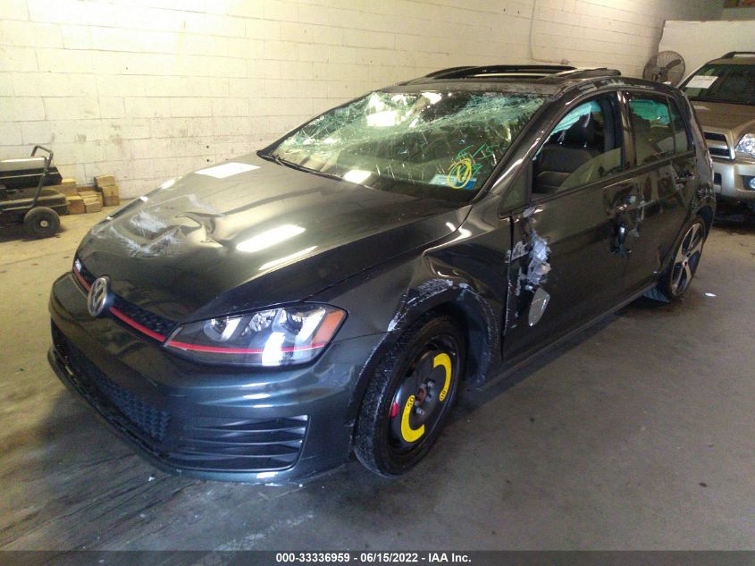 2017 VOLKSWAGEN GOLF GTI SPORT/SE/AUTOBAHN 3VW547AU7HM021597