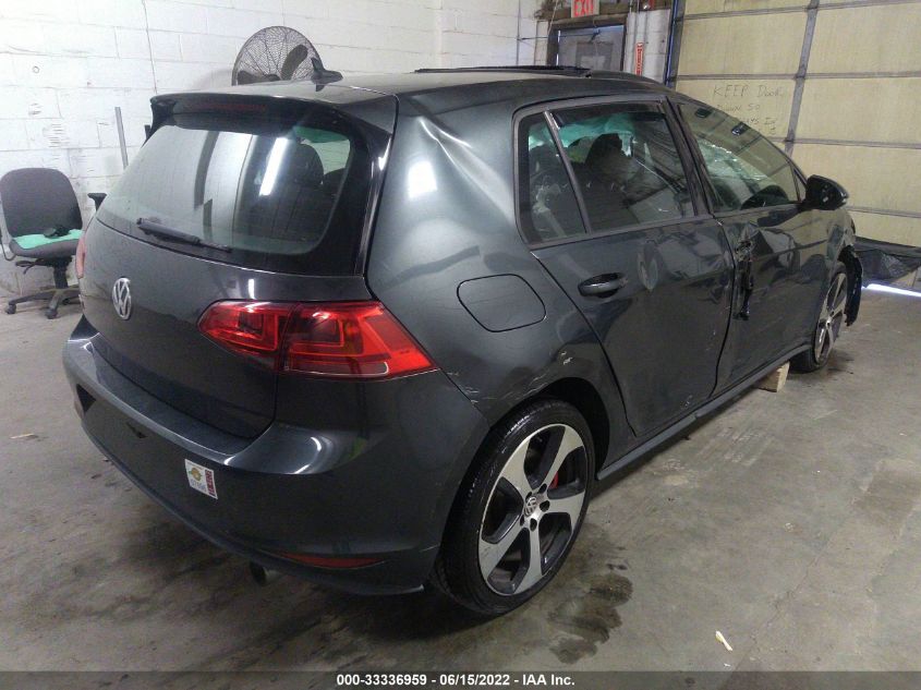 2017 VOLKSWAGEN GOLF GTI SPORT/SE/AUTOBAHN 3VW547AU7HM021597