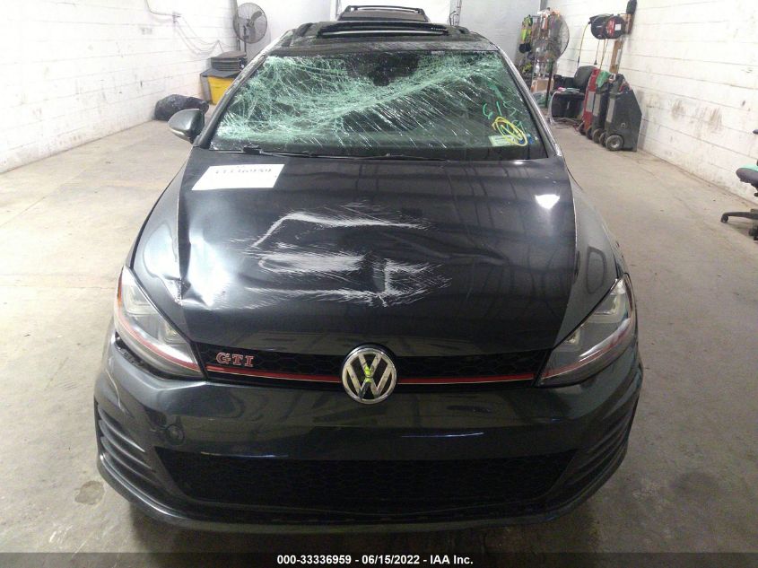 2017 VOLKSWAGEN GOLF GTI SPORT/SE/AUTOBAHN 3VW547AU7HM021597