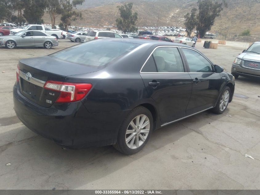2013 TOYOTA CAMRY HYBRID LE/XLE - 4T1BD1FK5DU072608