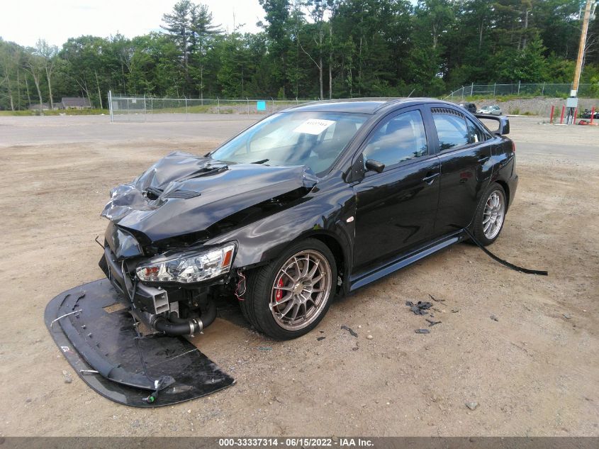 2013 MITSUBISHI LANCER EVOLUTION GSR JA32W8FV2DU023561