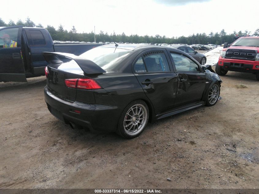 2013 MITSUBISHI LANCER EVOLUTION GSR JA32W8FV2DU023561