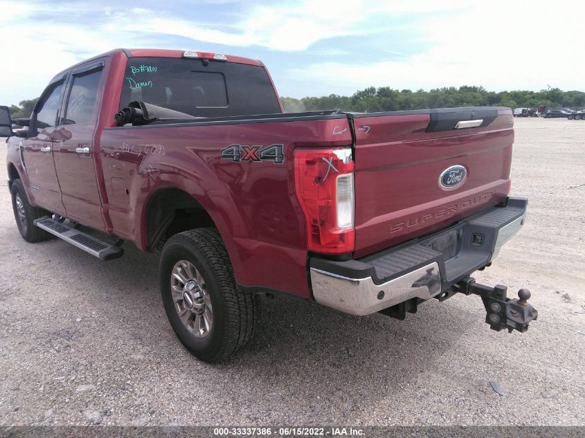 2017 FORD SUPER DUTY F-250 SRW LARIAT/PLATINUM 1FT7W2BTXHED12230