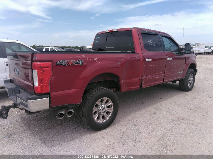 2017 FORD SUPER DUTY F-250 SRW LARIAT/PLATINUM 1FT7W2BTXHED12230