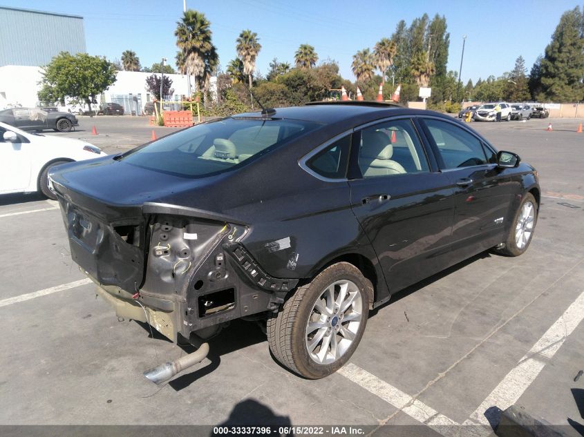 2017 FORD FUSION ENERGI TITANIUM/PLATINUM 3FA6P0SUXHR238929