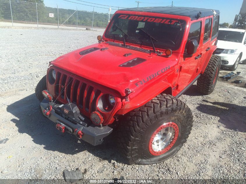 2018 JEEP WRANGLER UNLIMITED RUBICON 1C4HJXFG5JW257117