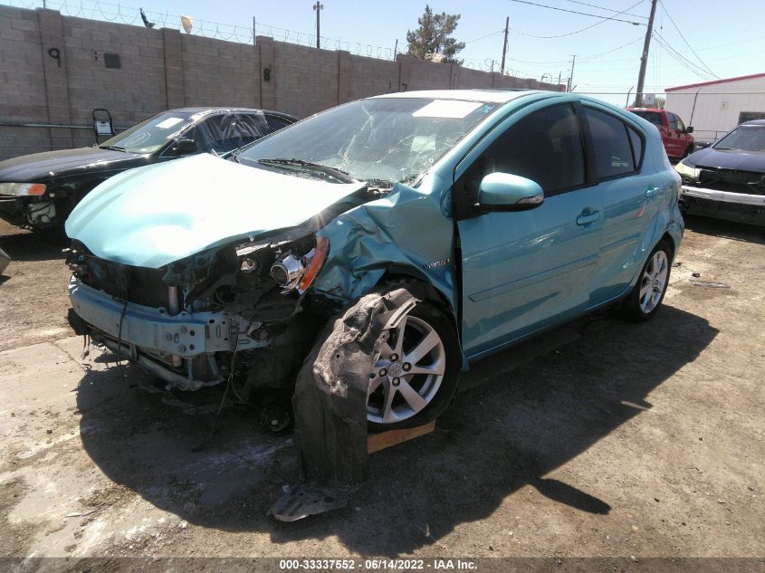 2013 TOYOTA PRIUS C ONE/TWO/THREE/FOUR JTDKDTB34D1057632