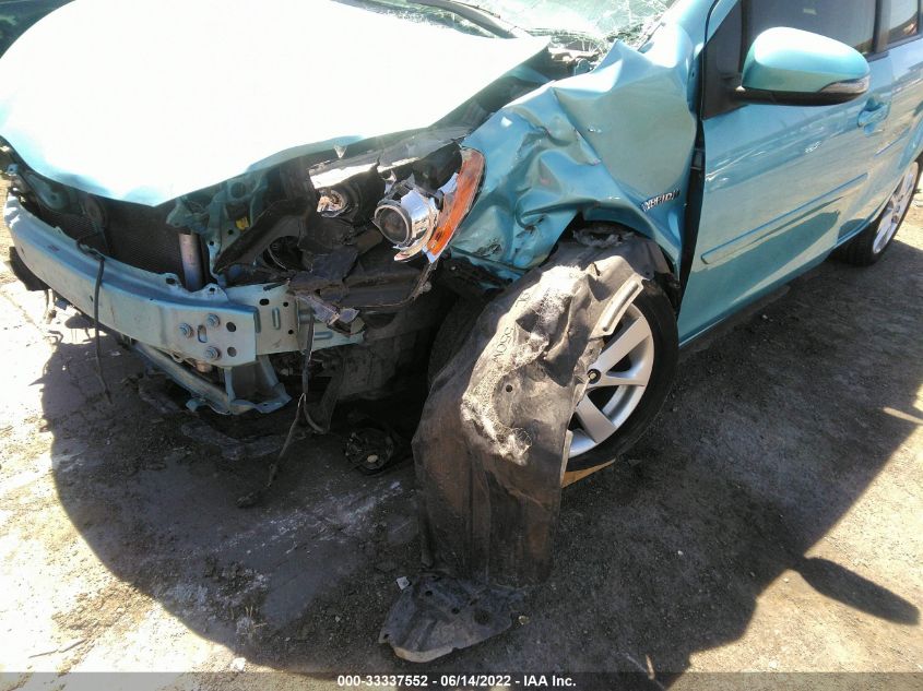 2013 TOYOTA PRIUS C ONE/TWO/THREE/FOUR JTDKDTB34D1057632