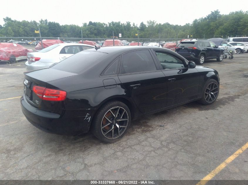 2013 AUDI A4 PREMIUM WAUBFAFL4DN022443