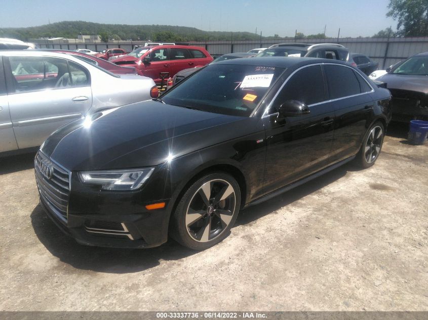 2017 AUDI A4 PREMIUM PLUS WAUENAF48HN017101