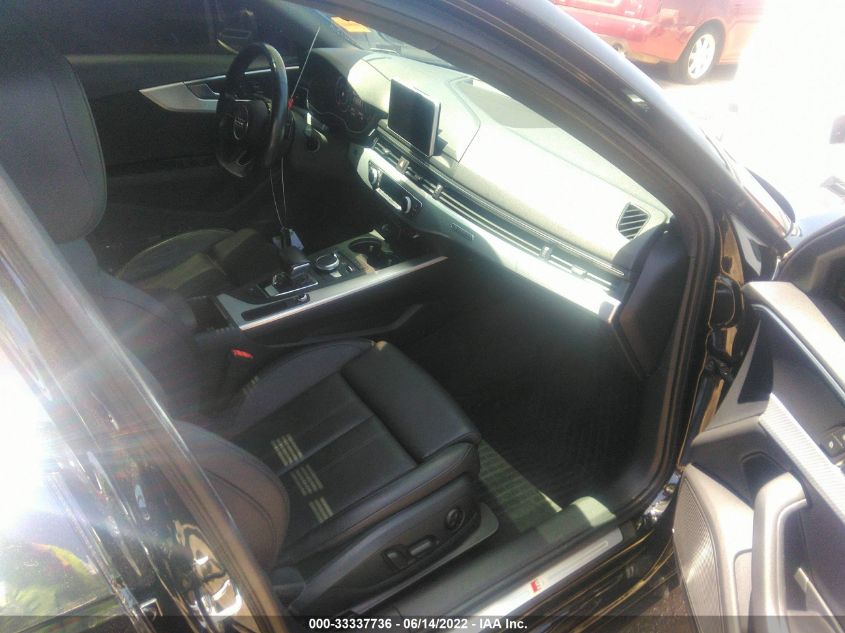2017 AUDI A4 PREMIUM PLUS WAUENAF48HN017101