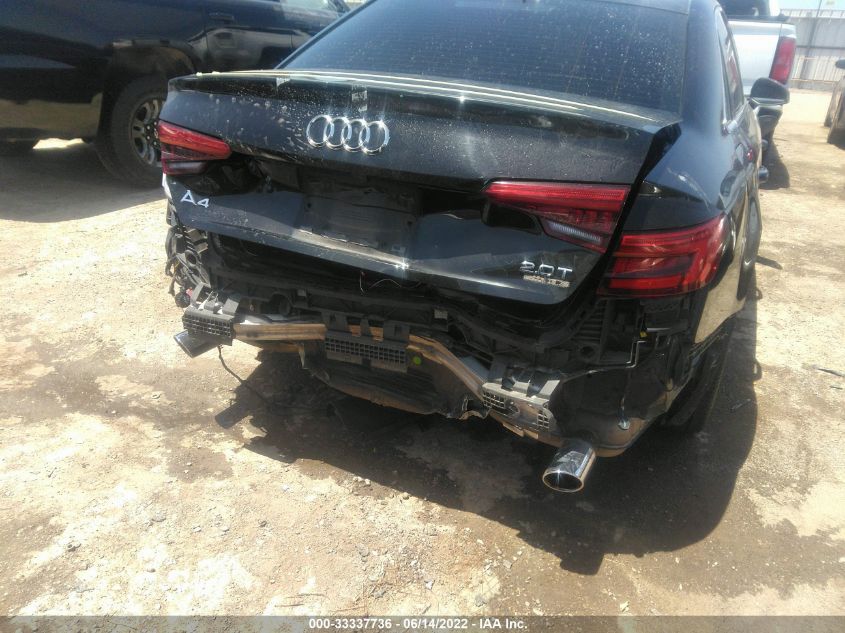 2017 AUDI A4 PREMIUM PLUS WAUENAF48HN017101