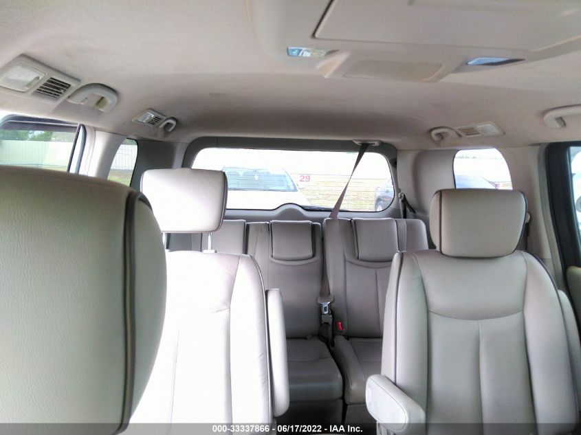 2013 NISSAN QUEST SL JN8AE2KP3D9063739