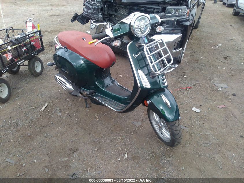 2020 VESPA PRIMAVERA ZAPCA06B8L5100453