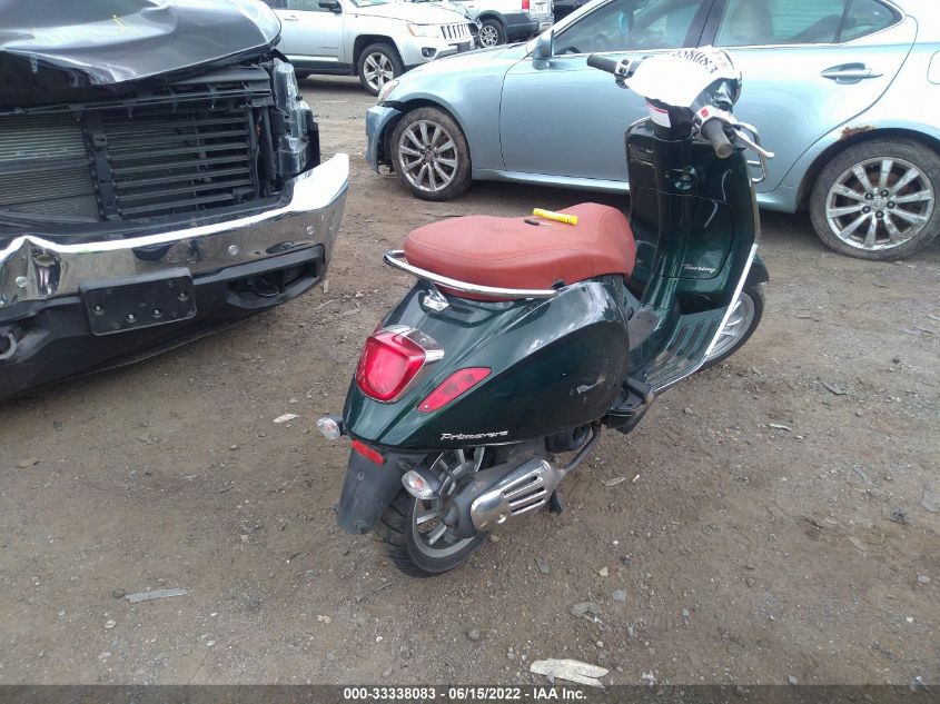 2020 VESPA PRIMAVERA ZAPCA06B8L5100453