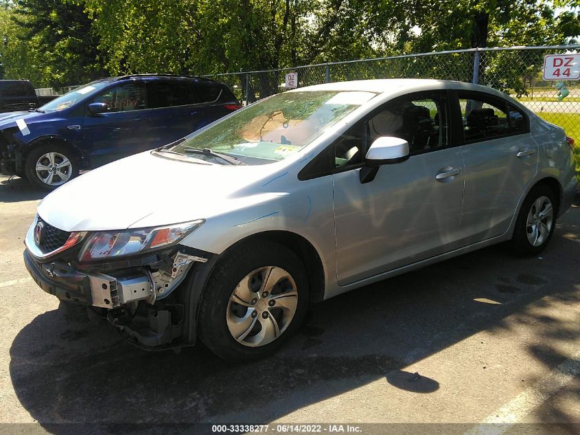 2013 HONDA CIVIC SDN LX 2HGFB2F53DH562433