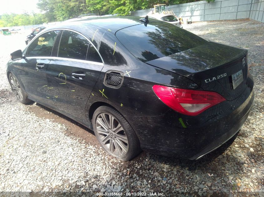 2018 MERCEDES-BENZ CLA CLA 250 WDDSJ4EB6JN611880