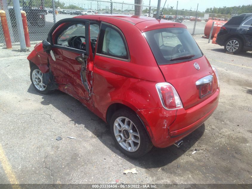 2013 FIAT 500 POP 3C3CFFAR0DT689563