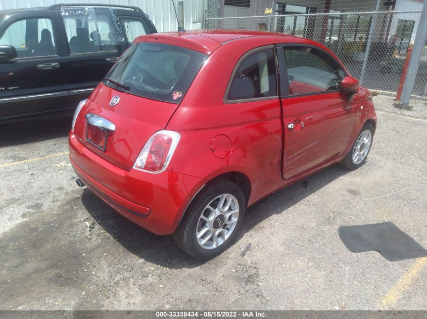 2013 FIAT 500 POP 3C3CFFAR0DT689563