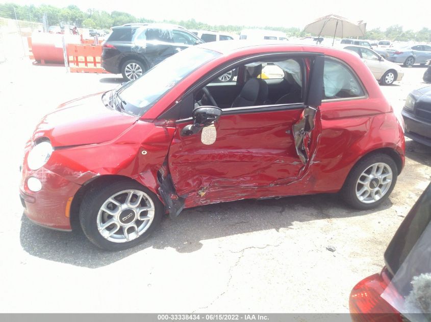2013 FIAT 500 POP 3C3CFFAR0DT689563