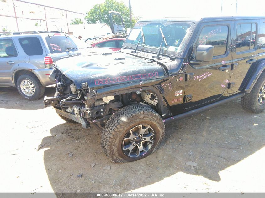 2019 JEEP WRANGLER UNLIMITED RUBICON 1C4HJXFG3KW543954