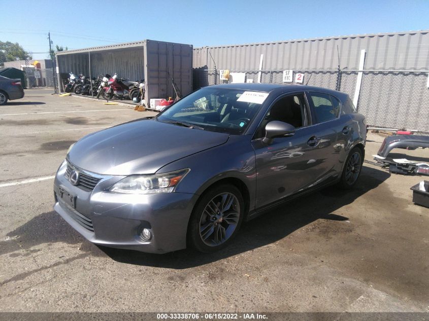 2013 LEXUS CT 200H 200 JTHKD5BH0D2132696