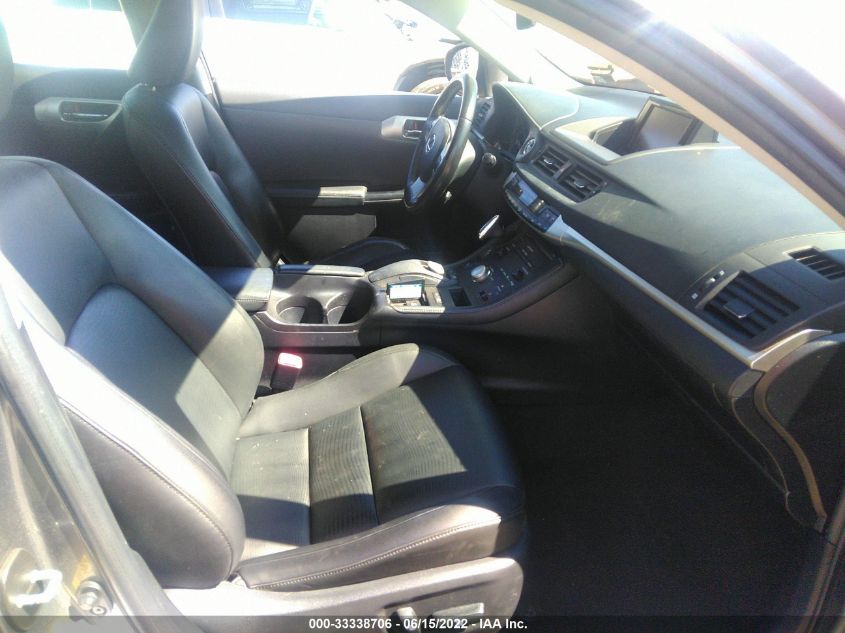 2013 LEXUS CT 200H 200 JTHKD5BH0D2132696