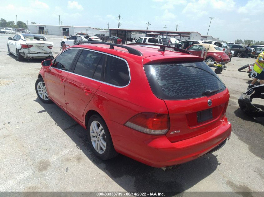 2014 VOLKSWAGEN JETTA SPORTWAGEN TDI 3VWPL7AJ1EM607502