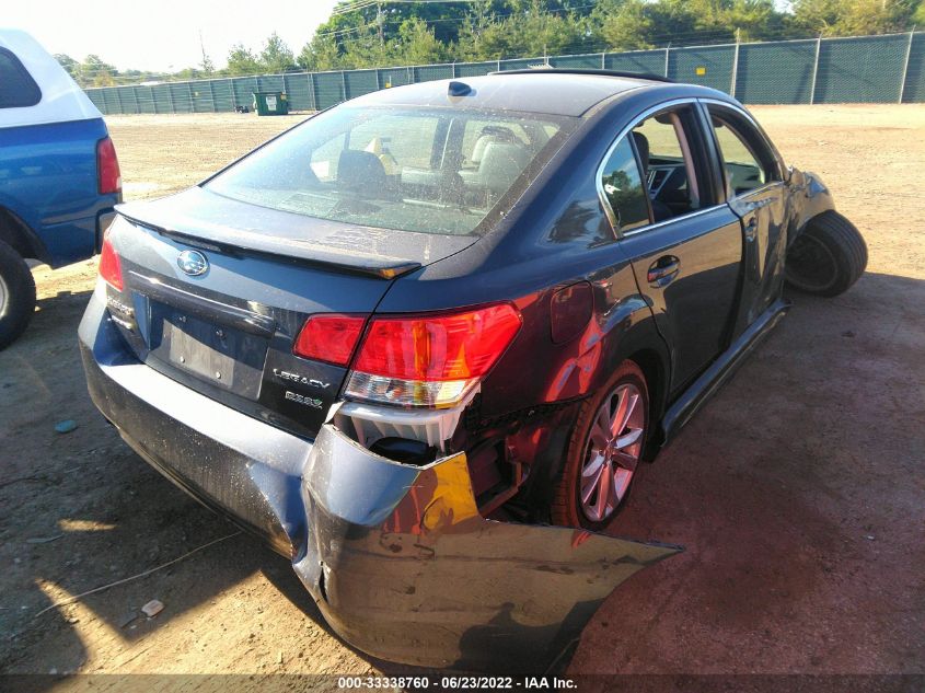 2014 SUBARU LEGACY 2.5I LIMITED 4S3BMBL64E3033713