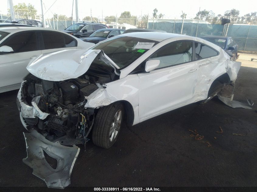 2013 HYUNDAI ELANTRA COUPE GS PZEV KMHDH6AE9DU013976