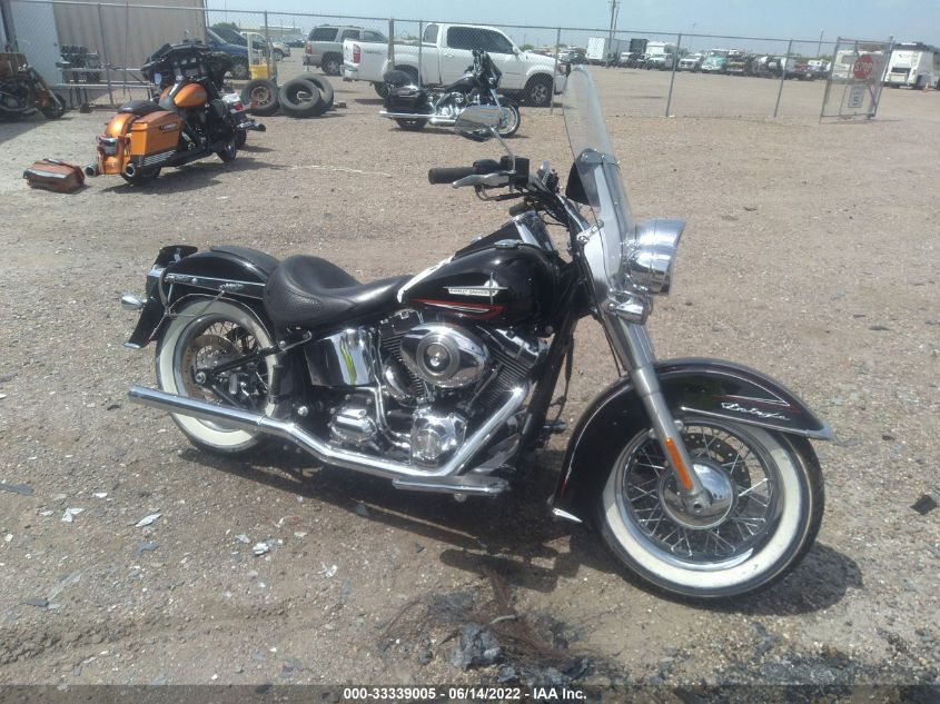 2008 HARLEY-DAVIDSON FLSTN 1HD1JD5158Y014952