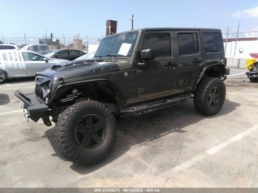 2016 JEEP WRANGLER UNLIMITED SPORT 1C4BJWDG2GL155643