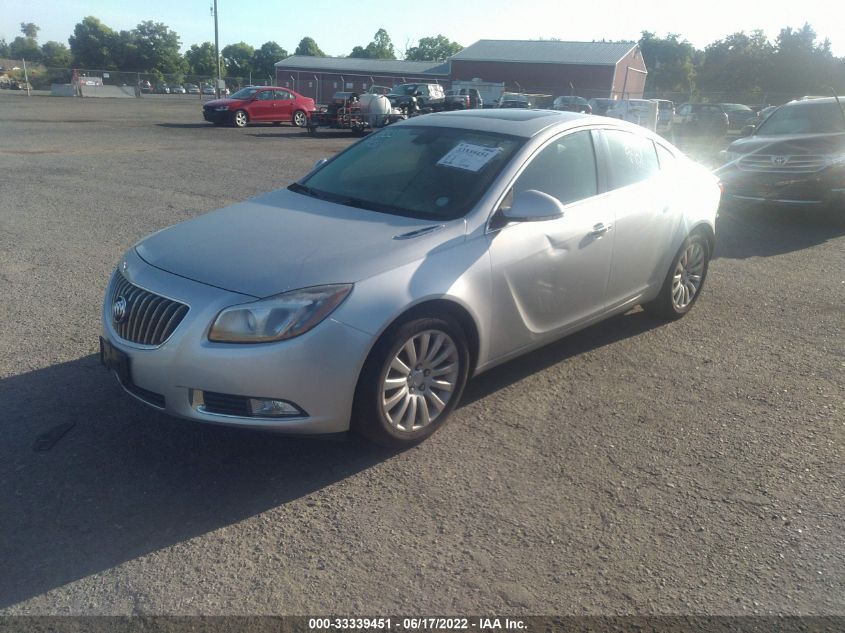 2013 BUICK REGAL TURBO PREMIUM 2 2G4GT5GV2D9250335