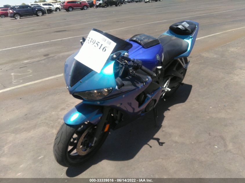2006 YAMAHA YZFR6 L JYARJ06E66A032604