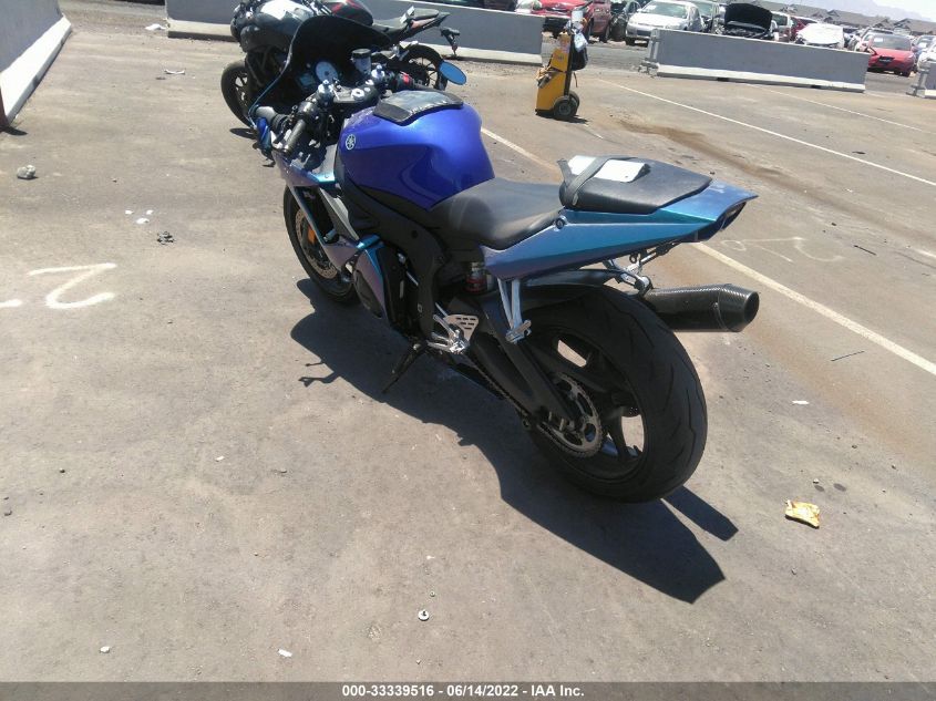 2006 YAMAHA YZFR6 L JYARJ06E66A032604