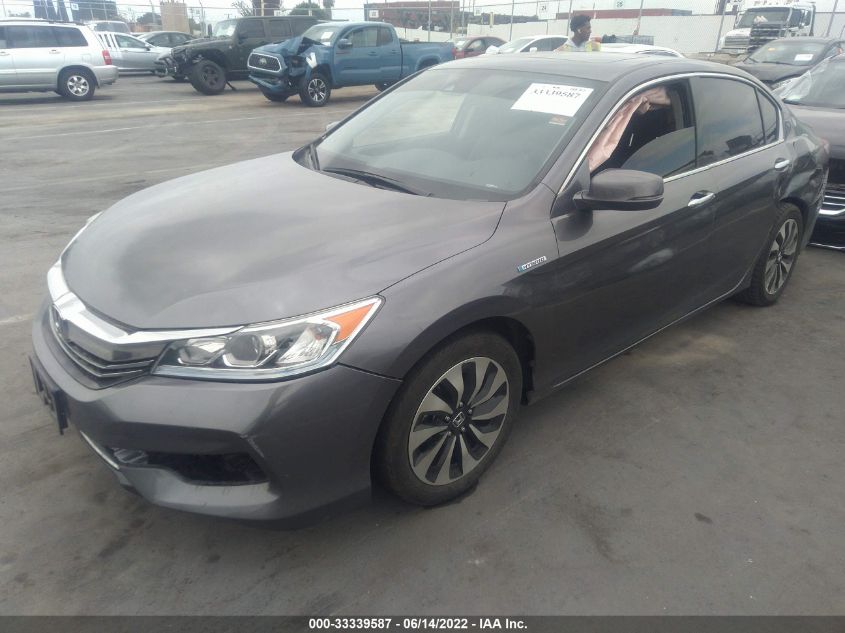 2017 HONDA ACCORD HYBRID HYBRID/EXL JHMCR6F57HC021770