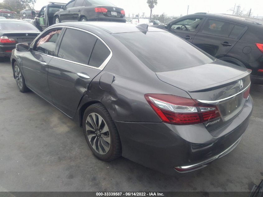 2017 HONDA ACCORD HYBRID HYBRID/EXL JHMCR6F57HC021770